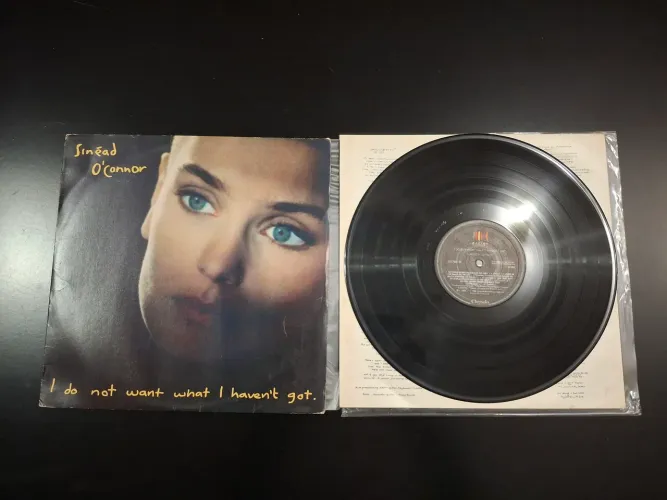 LP Sinéad O'Connor I Do Not Want What I Haven''t Got com encarte