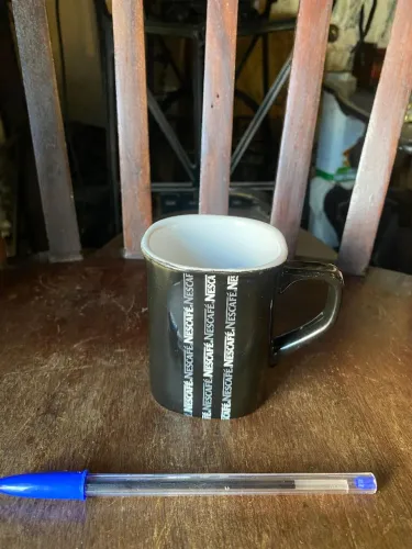 Caneca nescafé preta (ref:344)