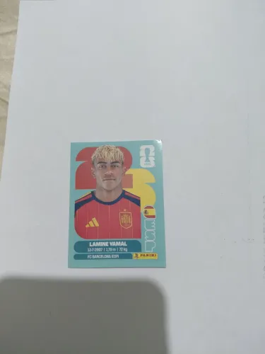 Figurinha da copa do mundo 2026 [esp 15] Lamine yamal 