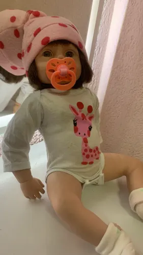 Boneca silicone reborn