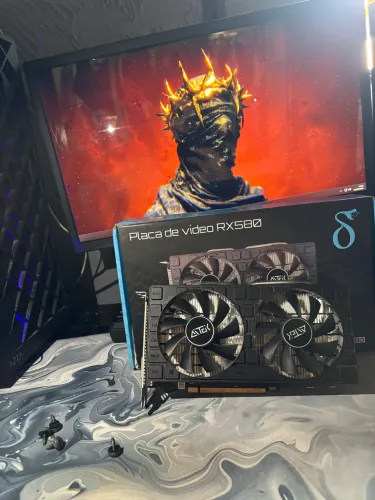 Placa de vídeo Rx580 Delta Perfeito Estado 