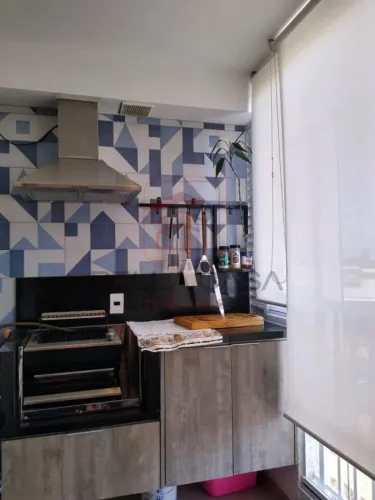Apartamento moderno de 55m² com varanda gourmet e móveis planejados ? Pronto para morar
