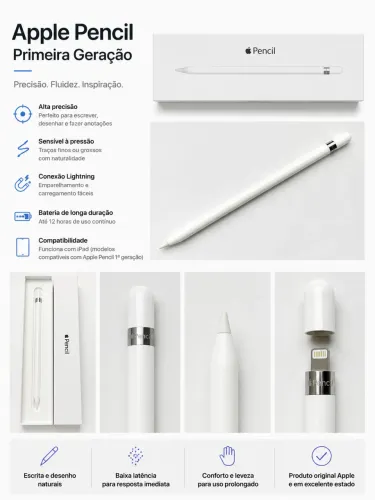 Apple Pencil 1a geração 
