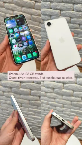 iPhone 16e 128gb branca