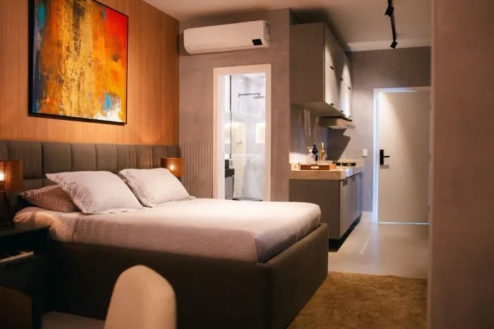 Experiência Premium de Morar e Investir Studios e Duplex Exclusivos