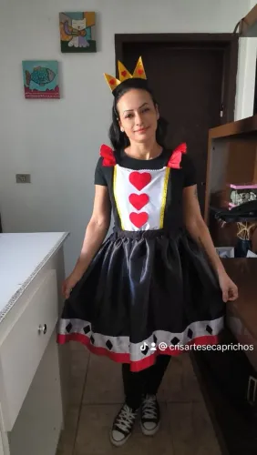 Fantasia rainha de copas