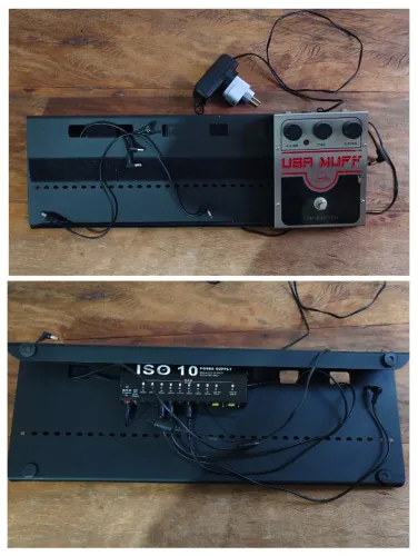 Pedalboard 7 pedais, fonte iso 10 Cópia Big Muff