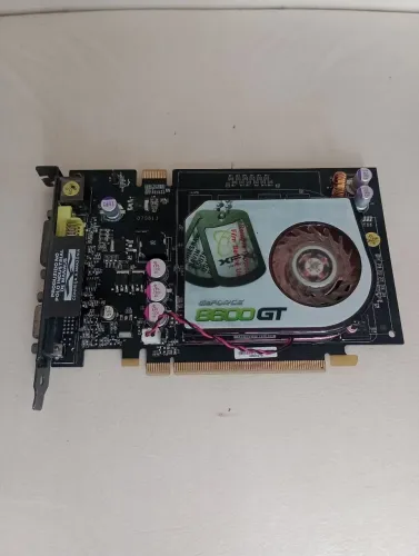 PLACA DE VÍDEO PARA COMPUTADOR NVIDIA GEFORCE 8600 GT NÃO TESTADA CHAME P/ + INFORMAÇÕES