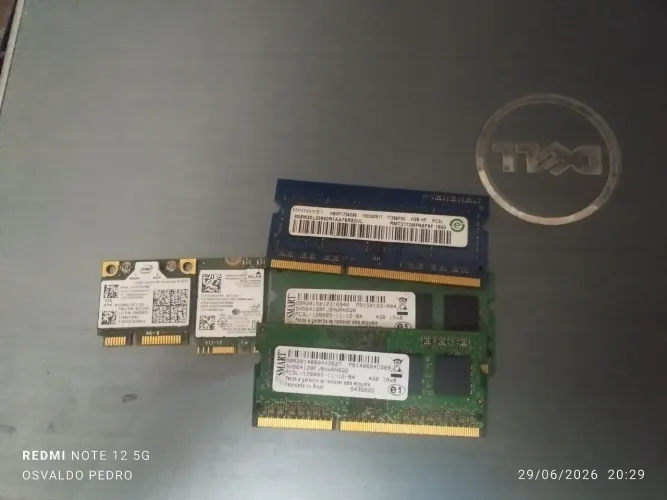 Memória DDR4 e DDR 3