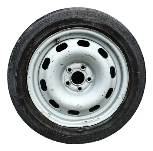 Roda De Ferro Audi A3 2002 2003 185/60/15 Com Pneu Detalhe 1