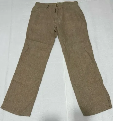 Calça Zara Man Linho 