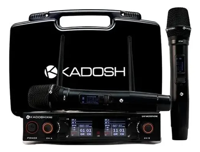 Microfone sem fio kadosh 502M