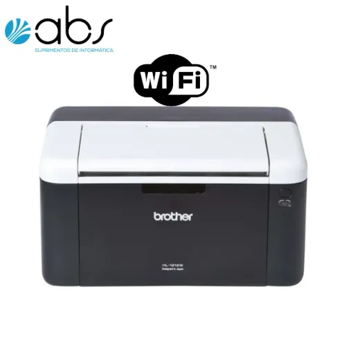 Impressora a laser Brother 1212 Wi-Fi pouco usada c/um toner novo e garantia