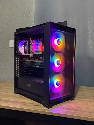 PC Gamer Ryzen 5 5500, GTX 1070 ASUS ROG, 16GB RAM