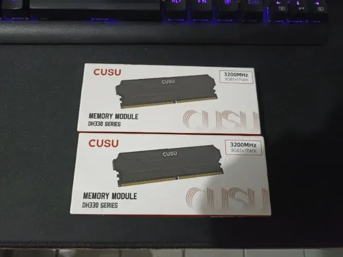 MEMORIA RAM DDR4 16GB 3200MHZ (2X8GB) ( ACEITO CARTÃO )