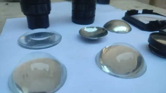 Diversas Lentes de PROJETORES ANTIGOS.