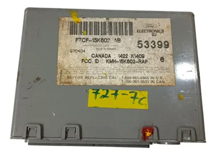 Módulo Central Alarme Ford Taurus 1998 / F7cf15k602ab