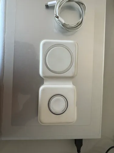 Carregador Sem Fio Apple Magsafe Duo Com Carregamento Rápido original Apple!