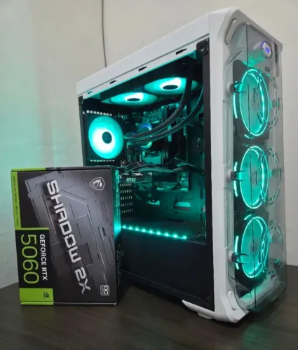 PC Gamer i7-12700F + RTX 5060+ 32GB RAM+ Monitor 240hz ALTO DESEMPENHO.