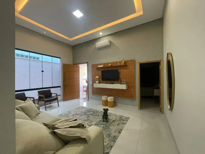 CASA DE ALTO PADRÃO 3/4 01 SUITE À VENDA | JARDIM VILA BOA