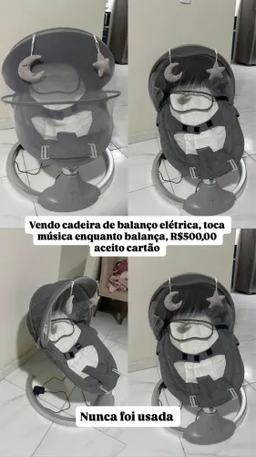 CADEIRINHA, cadeira de balanço eletrônica bebê 