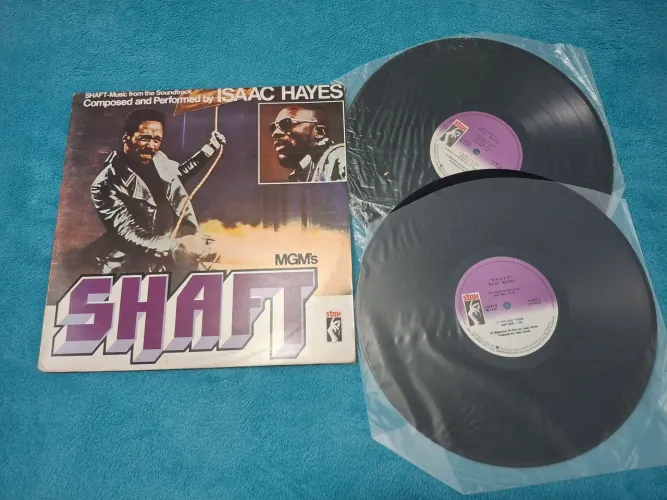 LP Duplo Isaac Hayes Shaft Soundtrack excelente