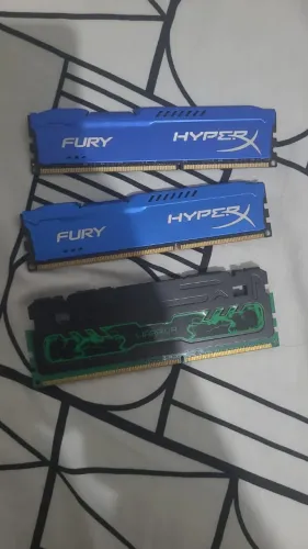 Memória RAM DDR3 16GB (3 pentes)