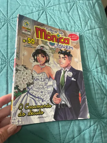 Manga Turma da Mônica jovem n 50 casamento do século