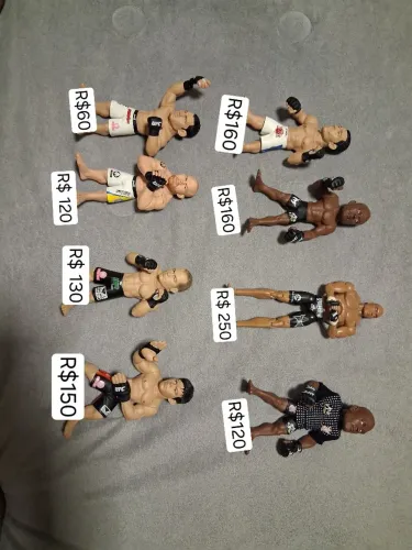 Action figures grandes lutadores de MMA do UFC