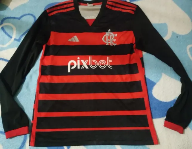 Camisa do Flamengo Manga longa