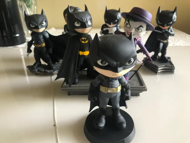 Coleção Minicos Batman DC Iron Studios 