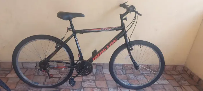 V.E.N.D.A Bicicleta Houston Foxer Hammer Aro 26 Preto 21 Marchas