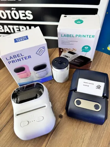 Impressora Térmica ADESIVA BLUETOOTH