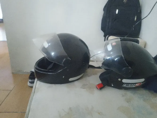 Capacete no preço