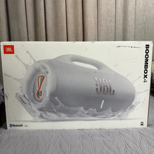 JBL Boombox 4 Branca ? LACRADA ? Nacional ? Nota Fiscal ? Garantia
