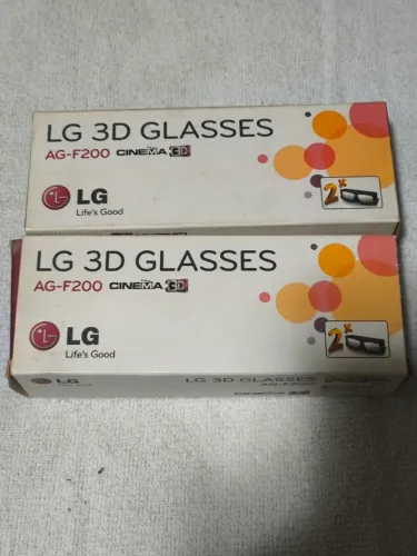 4 óculos para tv 3d originais LG passivos