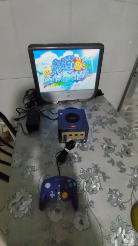 Game cube roxo Nintendo