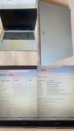 Notebook acer intel core i3 (256gb 8 GB ram )