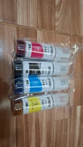 Kit 4 Tintas 544 para Epson L1250 Originais