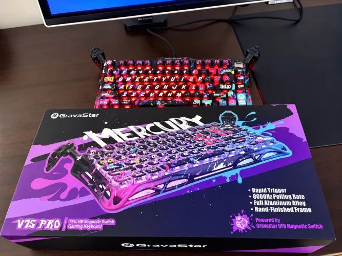Teclado GravaStar Mercury V75 PRO - Graffiti Neon