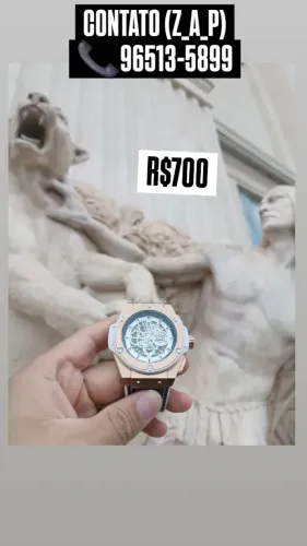 Relógio HUBLOT MIAMI 305 MULTIFUNCIONAL (ÍCONE, RARIDADE)