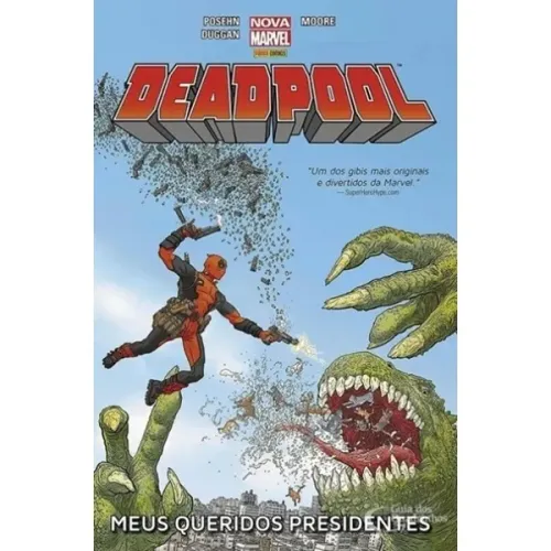 HQ PANINI DEADPOOL VARIADAS - CAPA DURA