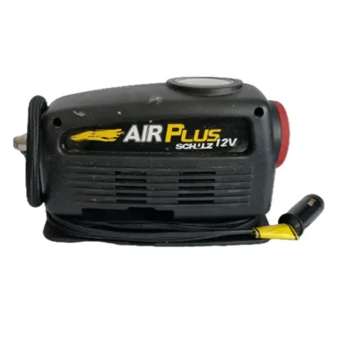 Mini Compressor Portátil Schulz Air Plus 120W Preto com Lanterna