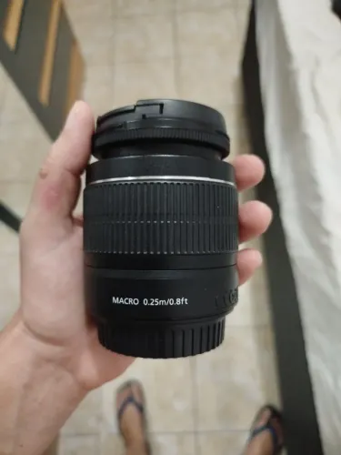 Lente Canon EFS 18-55mm
