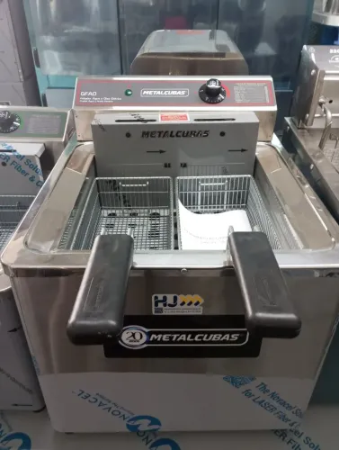 NZ. Fritadeira elétrica água e óleo 18 litros 5.500w METALCUBAS 