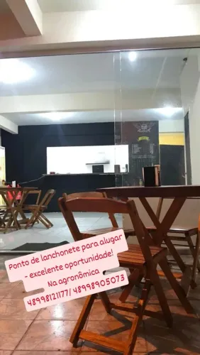 Alugo lanchonete 