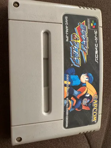 Vendo jogo original super famicom Rockman e forte 