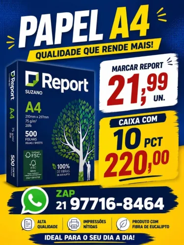 Folha de papel A4