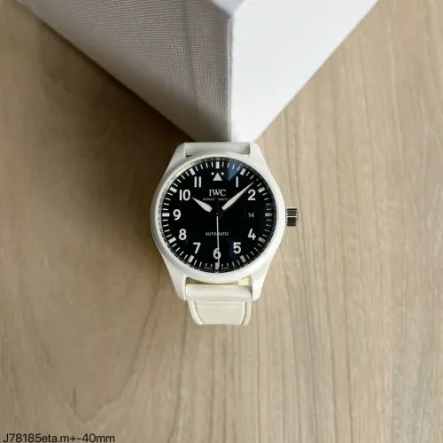 Relógio Iwc pilot mark cerâmica branco 