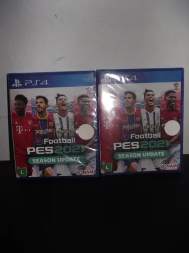 Jogo PS4 PES 2021 Season Update Lacrado Original Mídia Física